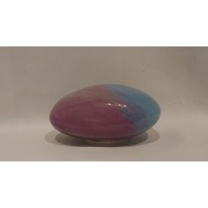 Night Light Multicolor Marbled Pebble Egg Ambient Decor Battery Operated